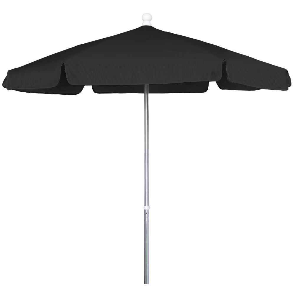 Fiberbuilt Umbrellas & Cushions 7GPUA-Black 7.5